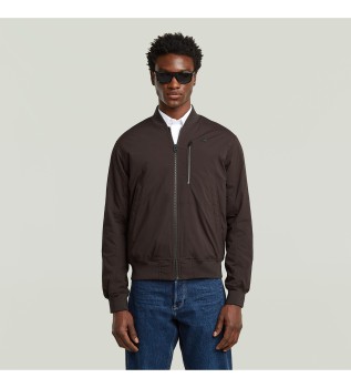 Casaco tecnolgico castanho