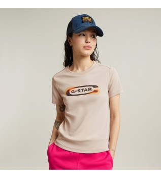 Old Skool Logo T-shirt pink