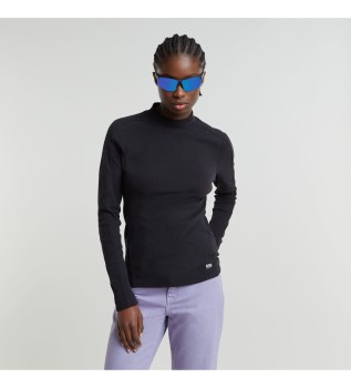 T-shirt fin  ctes noir