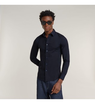 Uniform Slim marinbl skjorta
