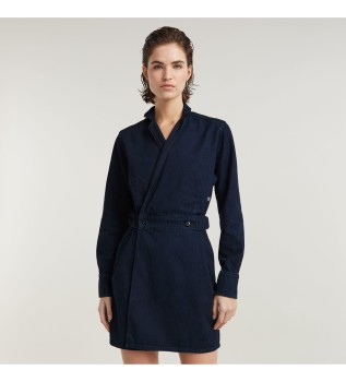 Robe portefeuille marine