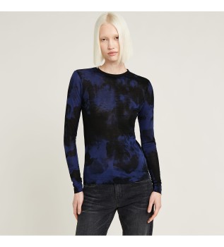 Vintage wastop blauw