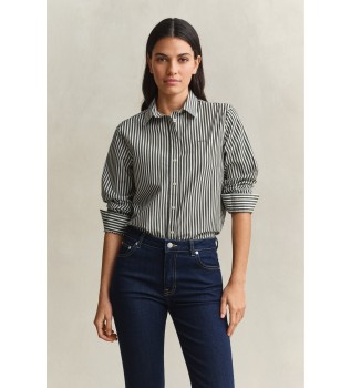 Camisa de listras verde