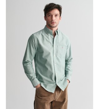 Regular Fit Oxford Overhemd turquoise