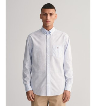 Regular Fit Vichy Checked Poplin Shirt