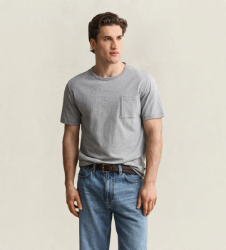 Tee-shirt chiné gris