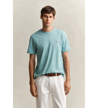 Regular Fit Shield T-shirt turquoise