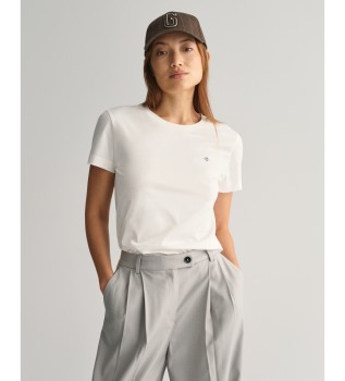 T-shirt Shield branca