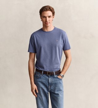 T-shirt Shield Bleu