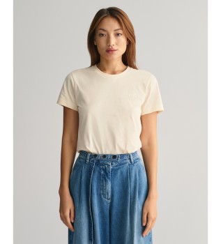 Tonal Archive Shield T-shirt vit