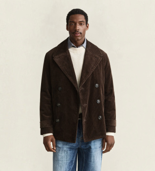 Brown corduroy jacket