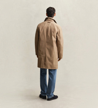 Light taupe overcoat