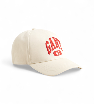 Boné de beisebol 49 Arch Graphic bege