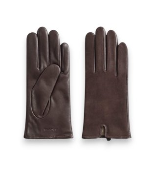 Braune Lederhandschuhe