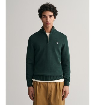 Half-zip pullover Casual green