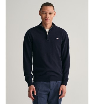 Half zip jumper navy