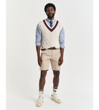 Slim Fit Sport Short beige