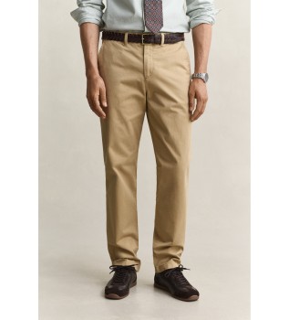 Pantaloni chino Regular Fit beige