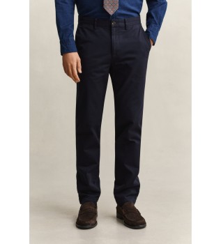Pantaloni chino Slim Fit Smart blu navy