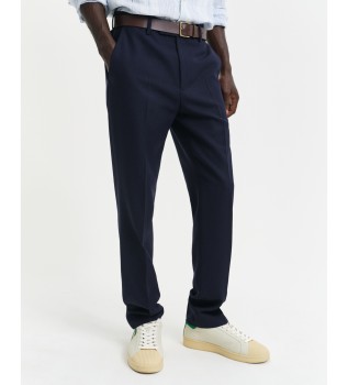 Club Slim Fit Navy Trousers