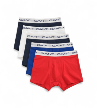 Set di 5 boxer Max multicolori