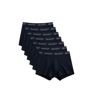 Confezione da 7 boxer blu scuro