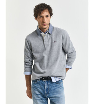 Polo Reg Chambray Heavy Grey