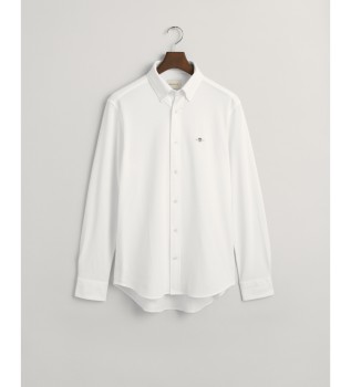 Camisa Regular Fit Piqu blanco