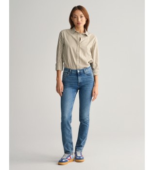 Slim Fit Super Stretch Jeans bl�