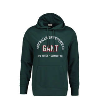 Sweatshirt graphique imprim vert