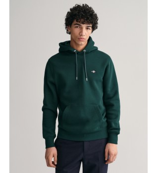 Shield hoodie green