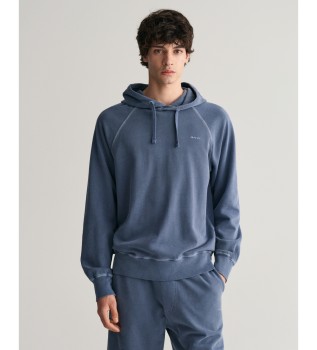 Bluza z kapturem Sunfaded granatowa