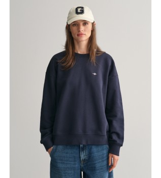 Shield navy crew neck sweatshirt