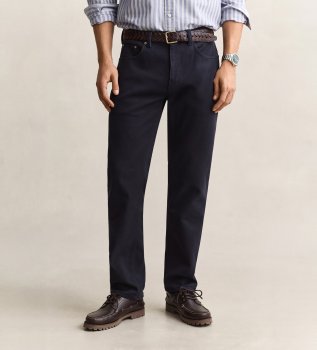 Navy Regular Fit Jeans