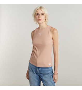 Koszulka Racerback nude