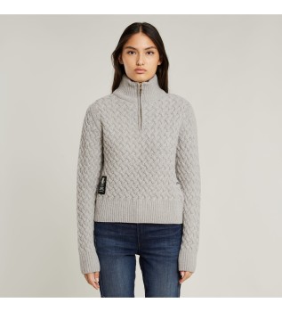 Pull chunky Skipper gris