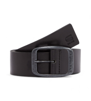 Ceinture en cuir Mett noir