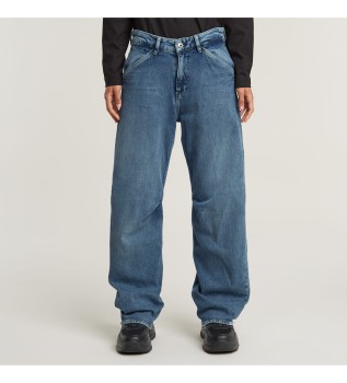 Jeans Eve low 3D azul