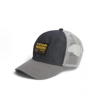 Berretto in rete grigia