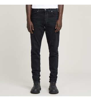 Jeans 3301 Regular Tapered black