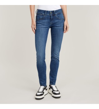 Jeans blu aderenti Lynn medi