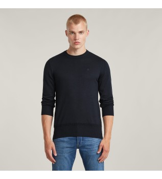 Core Camisola de malha azul-marinho