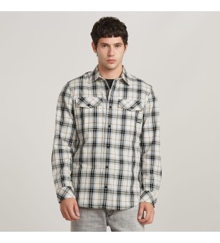 Camicia multicolore slim marina