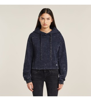 Sweatshirt Overdyed Loose navy