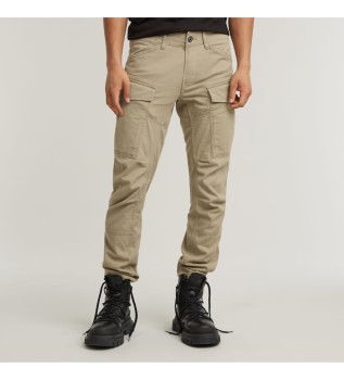 Pantalon cargo 3D Regular Tapered beige
