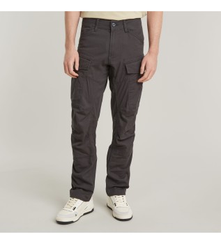 Pantalon Cargo 3D Regular Tapered Gris