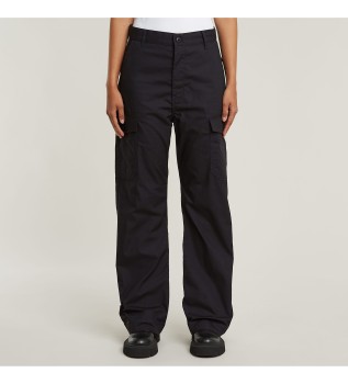 Pantaln Regular Cargo negro