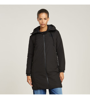 Parka reversibile nero