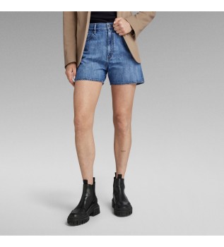 Court Haut Propre Bord bleu