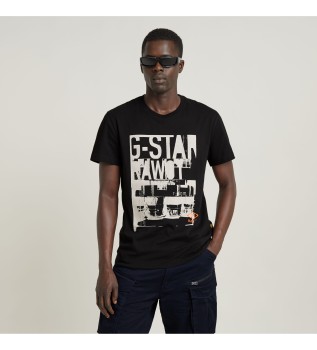 T-shirt Underground noir